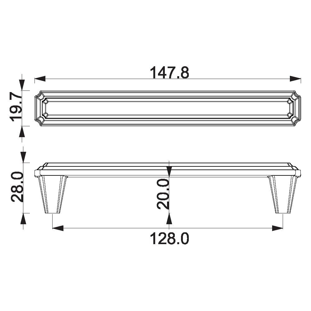 ÇEBİ A365128 PC27 PL16 KLASİK KULP ZMK.101.03.0117845Mobilya KulplarıÇEBİ