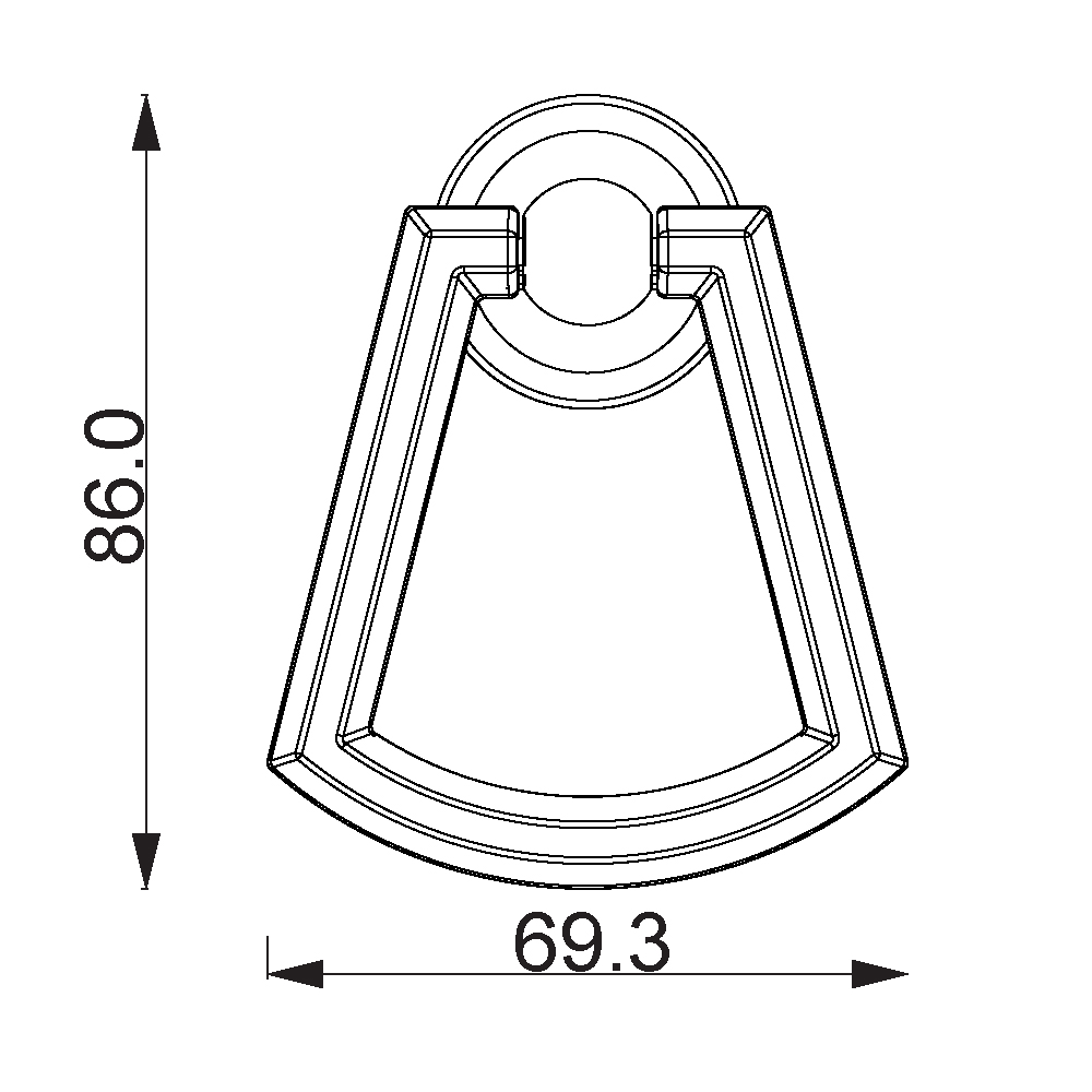 ÇEBİ A4949155 MP10 MODERN SARKAÇ KULP ZMK.101.04.0111561Mobilya KulplarıÇEBİ
