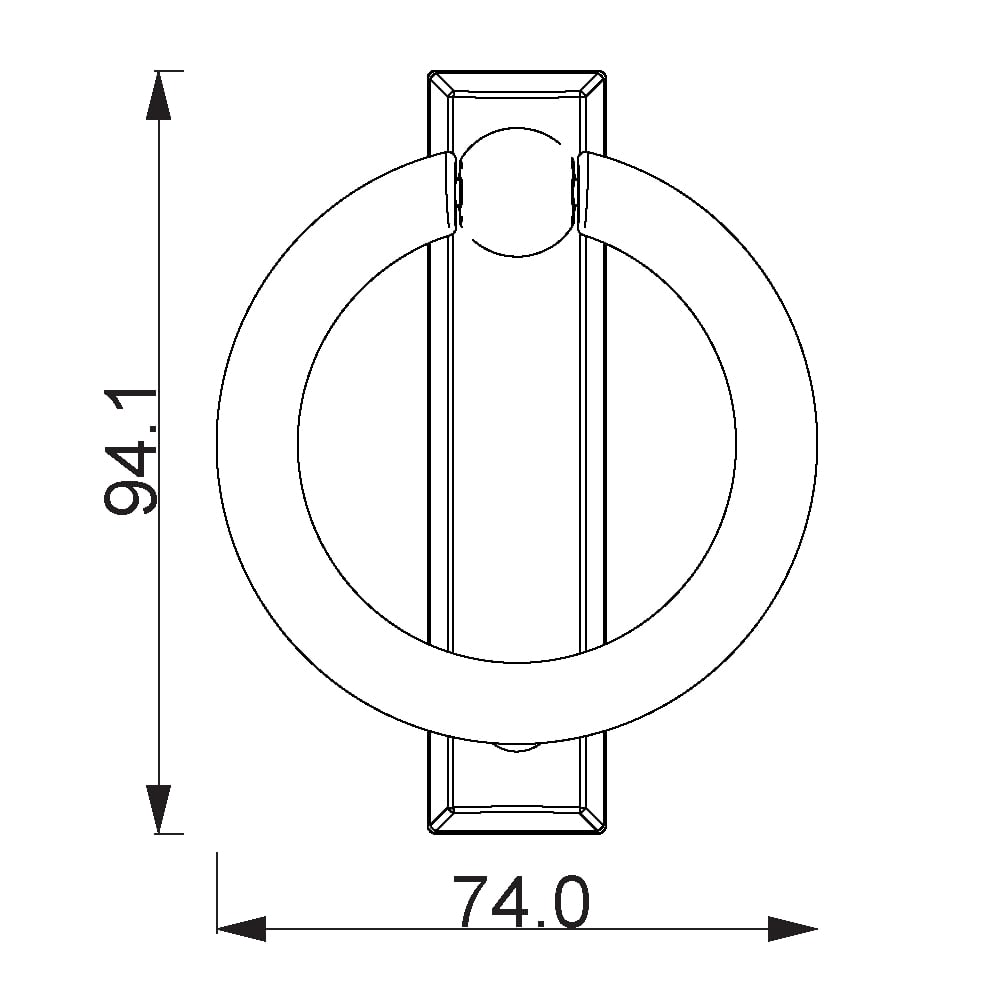ÇEBİ A4969151 MP02 MODERN SARKAÇ KULP ZMK.101.04.0111604Mobilya KulplarıÇEBİ