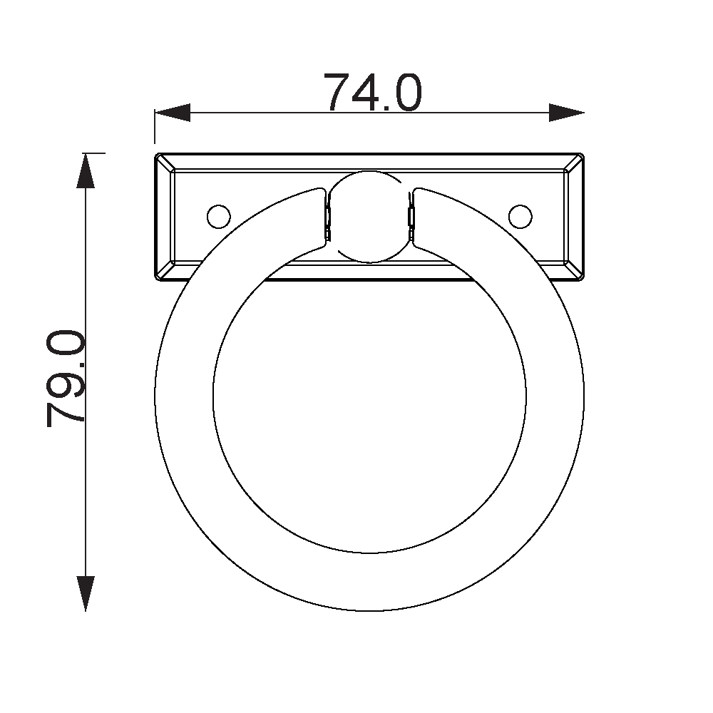 ÇEBİ A4969153 MP11 MODERN SARKAÇ KULP ZMK.101.04.0111616Mobilya KulplarıÇEBİ
