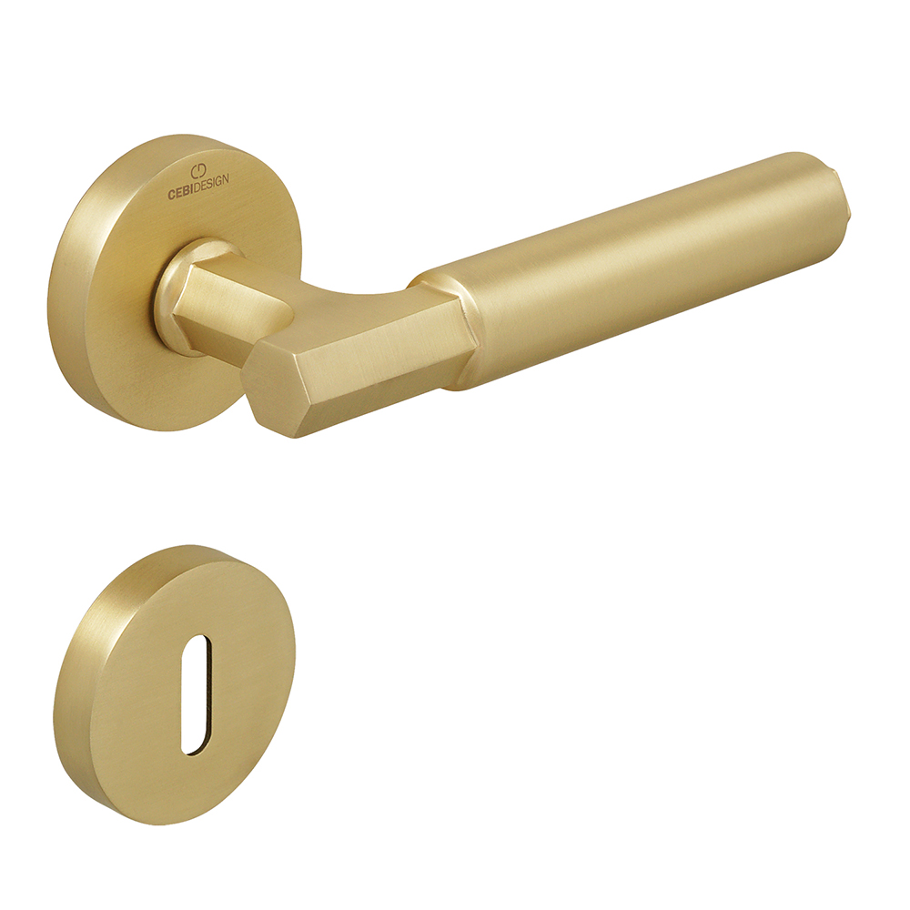 ÇEBİ A5126 PC35 ODA YUV.RZ.IRIS KAPI KOLU201.01.0117104Modern Kapı KollarıÇEBİ