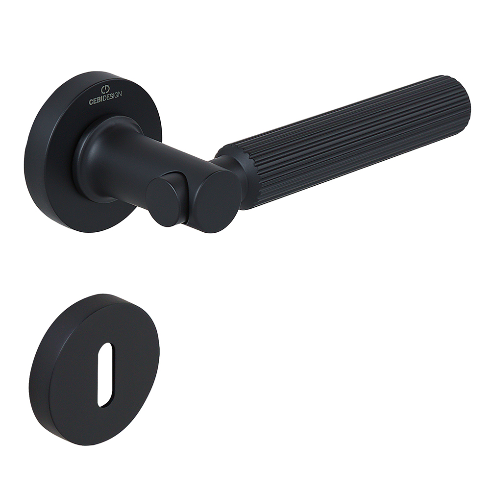 ÇEBİ A5185-30 PC24 ODA TROY-L ÇZG.YUV.RZ.KAPI KOLU201.01.0108267Modern Kapı KollarıÇEBİ