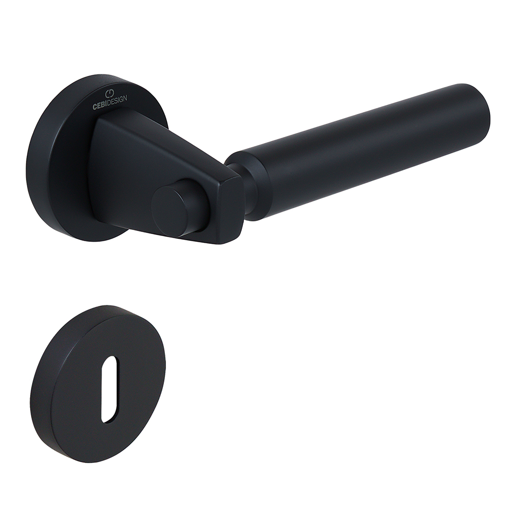 ÇEBİ A5186-10 PC24 ODA HANA-F DÜZ YUV.RZ.KAPI KOLU201.01.0108306Modern Kapı KollarıÇEBİ