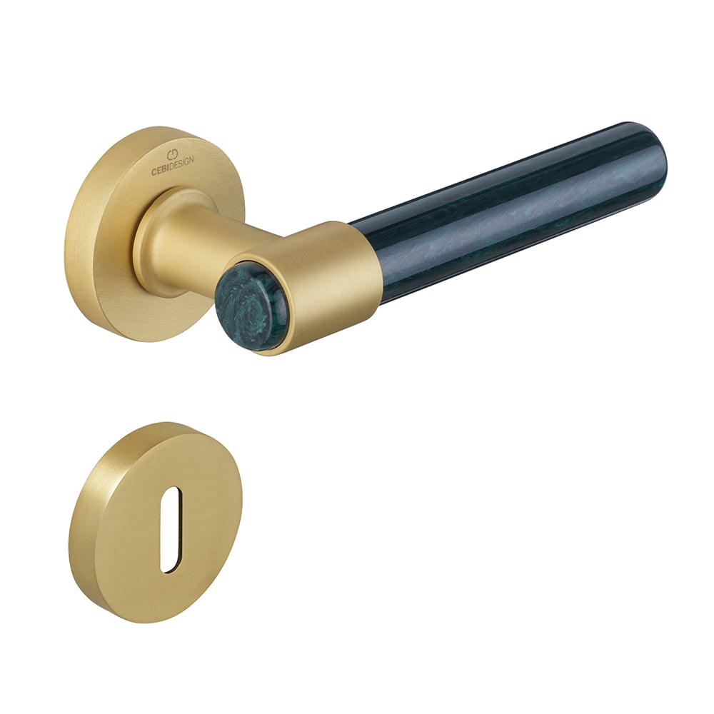 ÇEBİ A5232-43 PC35 ODA YUV.RZ.BRIA YEŞİL KAPI KOLU201.01.0115822Modern Kapı KollarıÇEBİ
