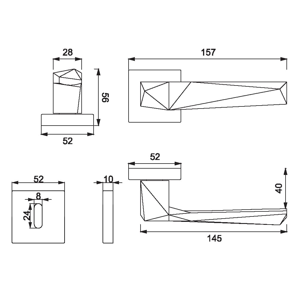 ÇEBİ A527 MP09 ODA KR.RZ.PIRA KAPI KOLU201.01.0105483Modern Kapı KollarıÇEBİ