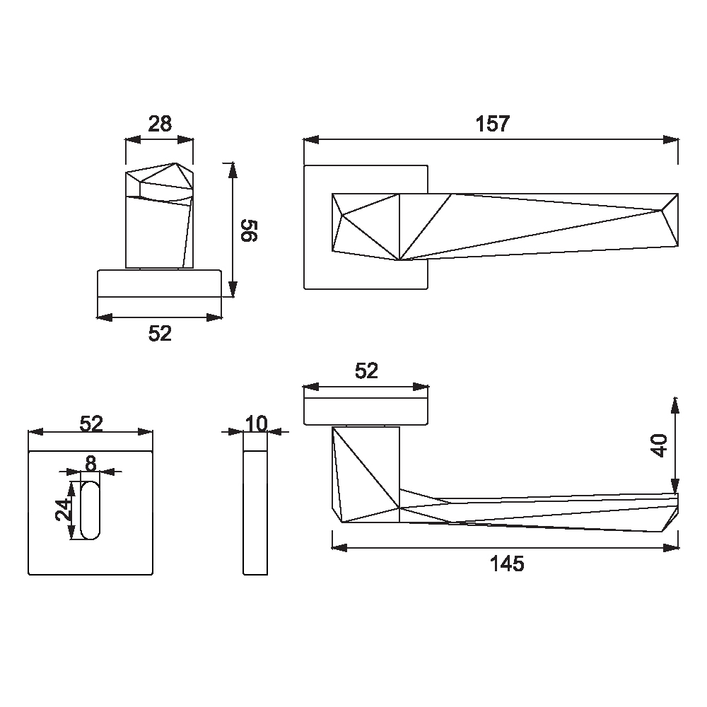 ÇEBİ A527 PC35 ODA KR.RZ.PIRA KAPI KOLU201.01.0118715Modern Kapı KollarıÇEBİ