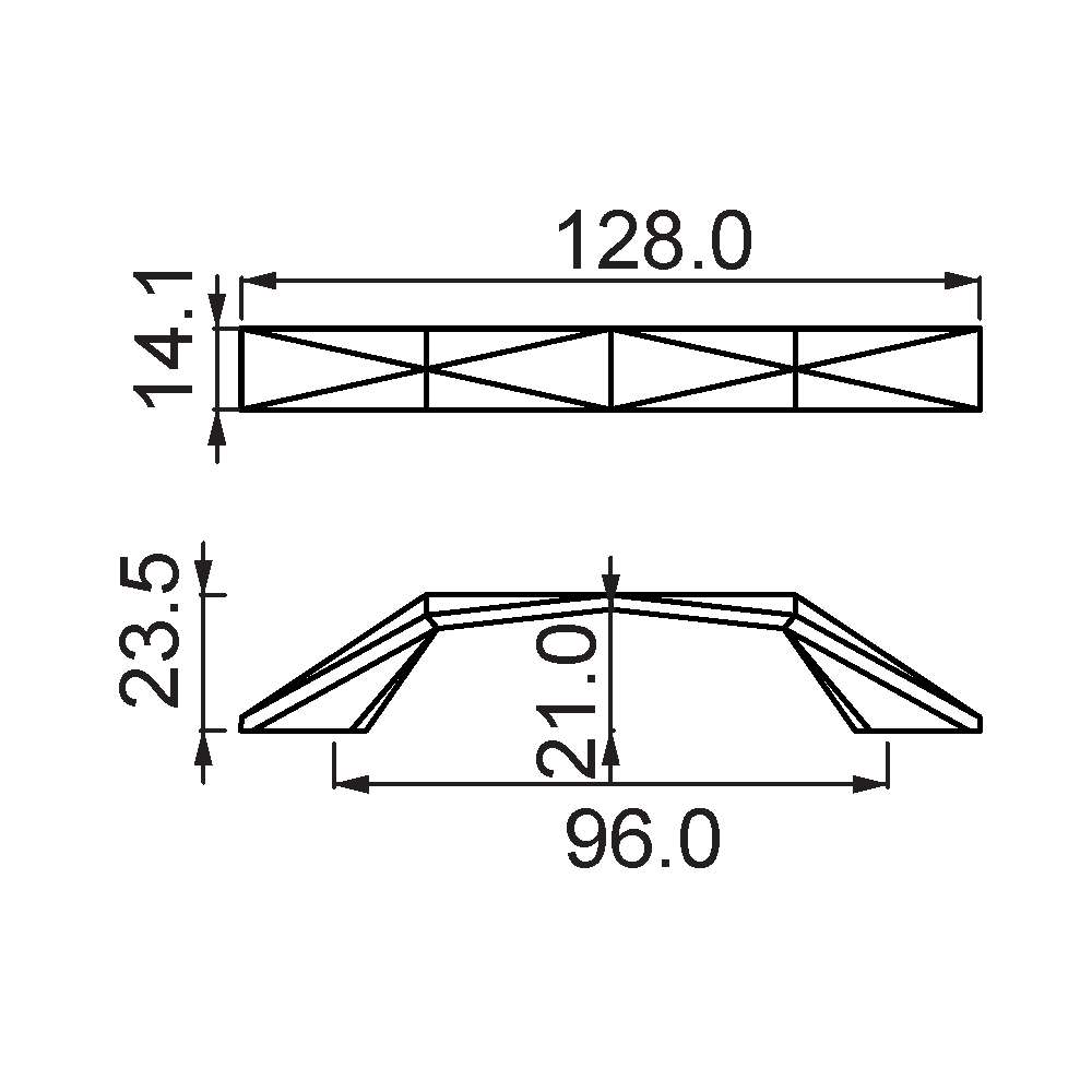 ÇEBİ A913096 PC27 MODERN KULP ZMK.101.02.0117670Mobilya KulplarıÇEBİ