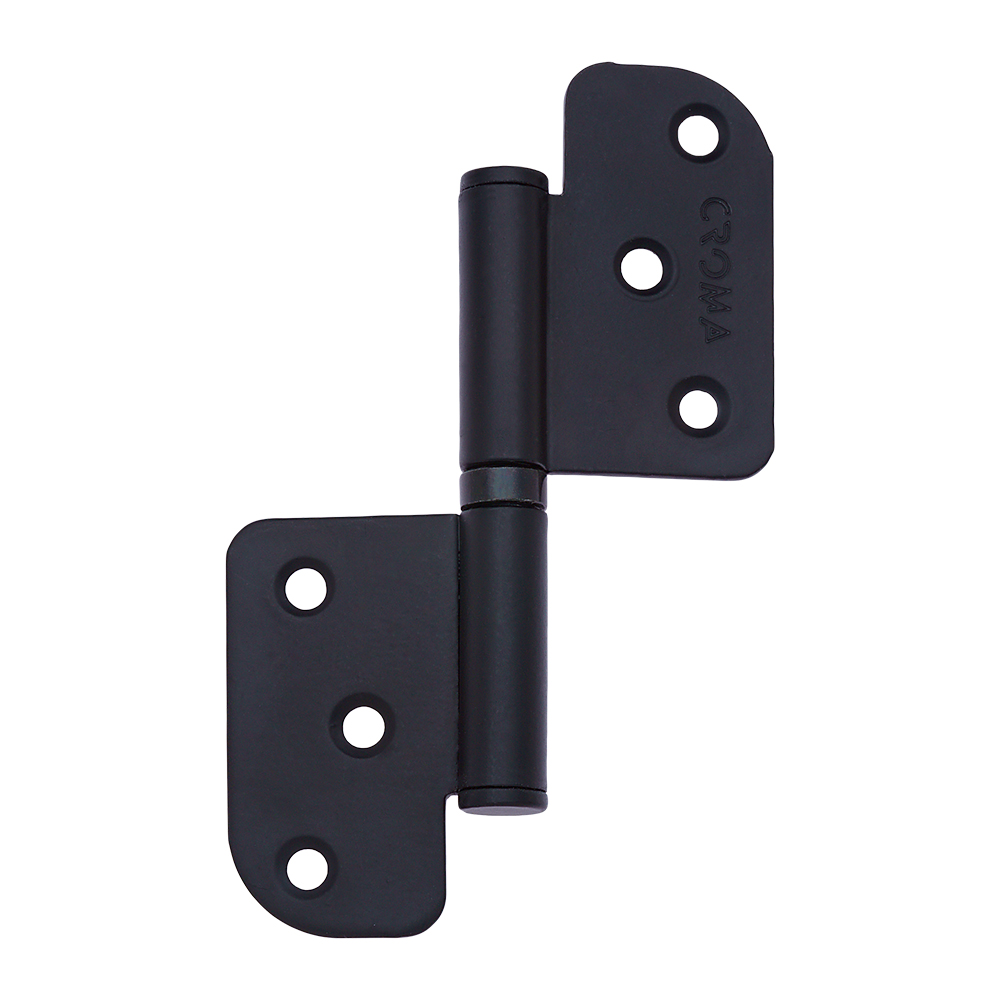 CROMA C103 PC24 12 cm ÇELİK OVAL BAYRAK MENTEŞE MAT SİYAH202.01.0108486Bayrak MenteşelerCROMA
