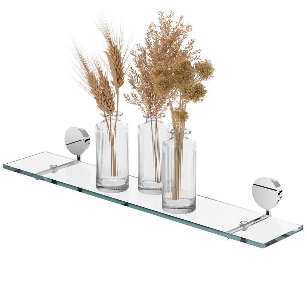 GEESA 917201 02 60 OPAL KROM AYNA ÖNÜ ETAJER 60 CM501.02.0116778Banyo AksesuarlarıGEESA