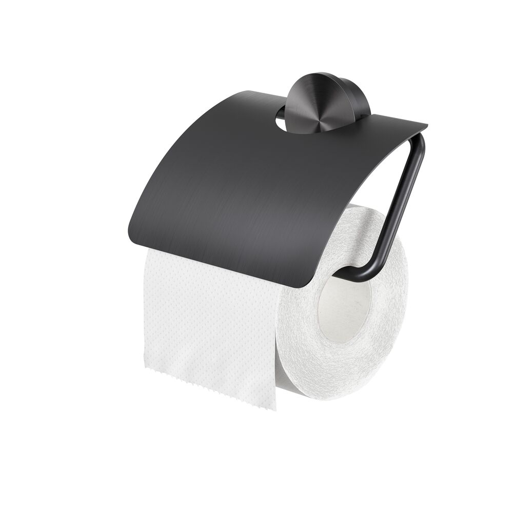 GEESA 917208 09 OPAL FIRÇALI SİYAH KAPAKLI TUVALET KAĞITLIĞI501.02.0116948Banyo AksesuarlarıGEESA