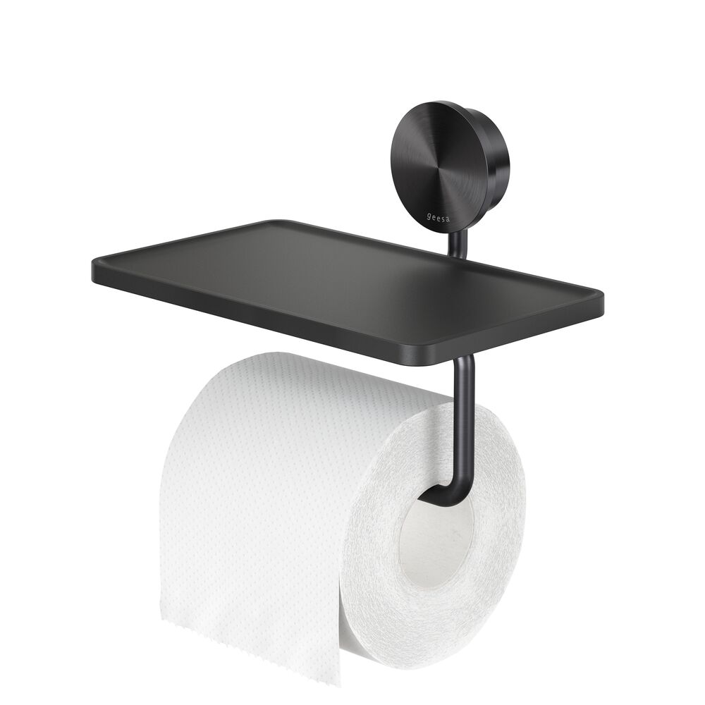 GEESA 917224 09 OPAL FIRÇALI SİYAH RAFLI TUVALET KAĞITLIĞI501.02.0116737Banyo AksesuarlarıGEESA