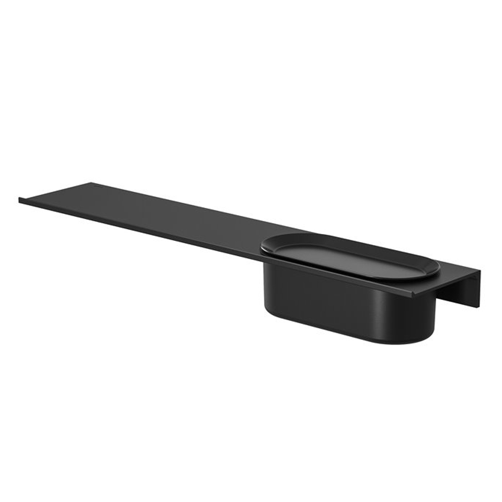 GEESA 918220 06 600 LEEV SİYAH 60CM BANYO RAFI + 23CM DUŞ SEPETİ501.02.0119057Banyo AksesuarlarıGEESA