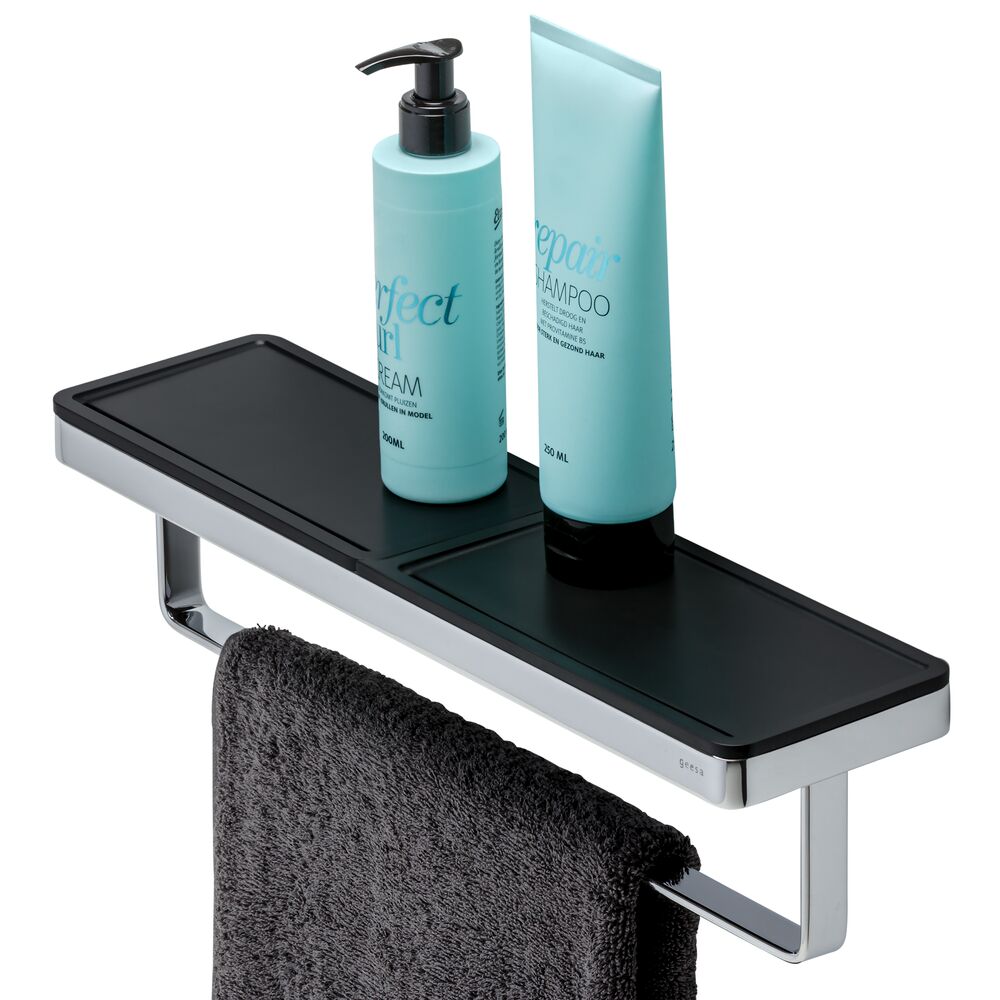 GEESA 918853 02 06 420 FRAME KROM/SİYAH RAFLI HAVLULUK 42 CM501.02.0116825Banyo AksesuarlarıGEESA