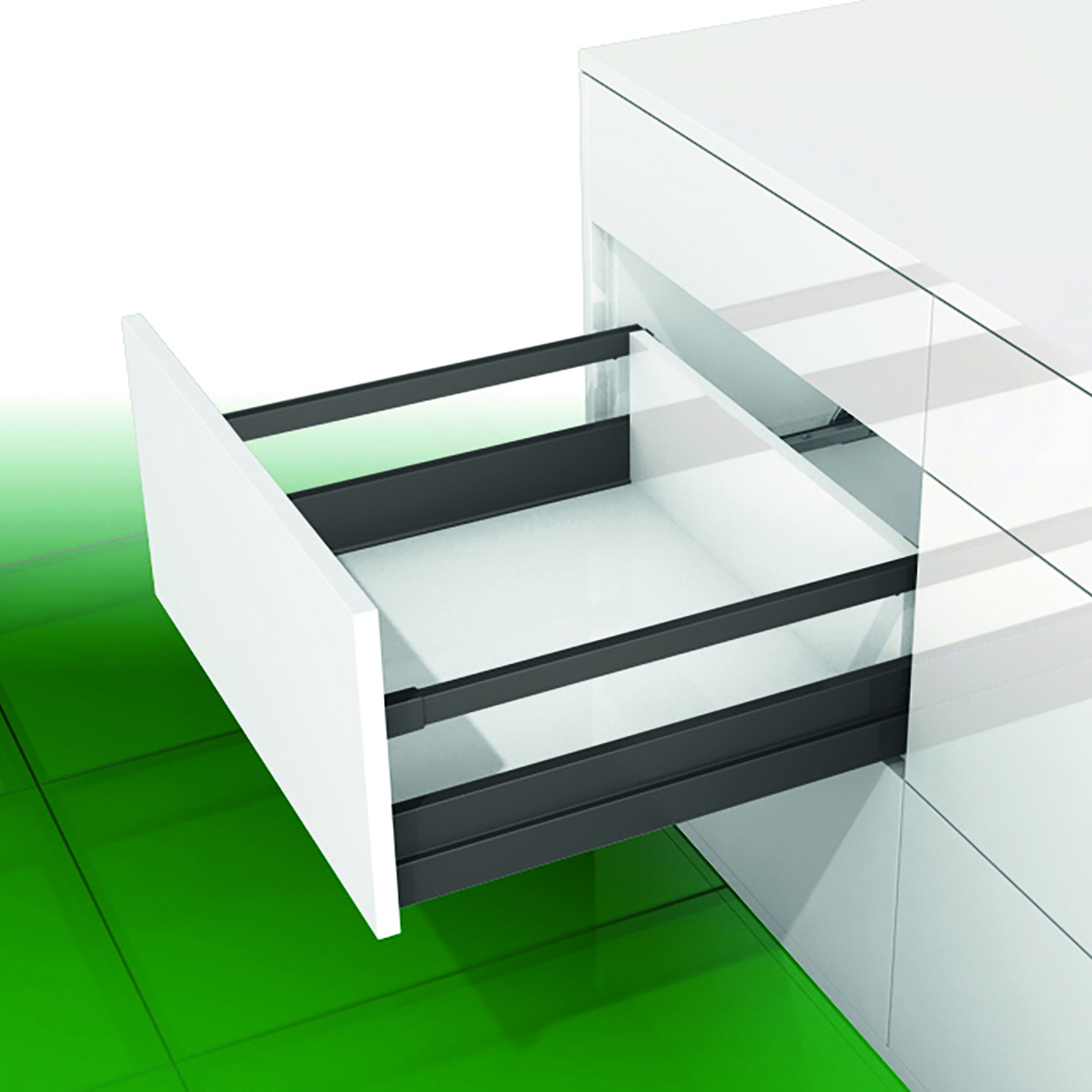 GRASS NOVA PRO SCALA BORDÜRLÜ H90 ANTRASİT SETGP046.NPS300B.STONEYanaklı Çekmece RaylarıGRASS