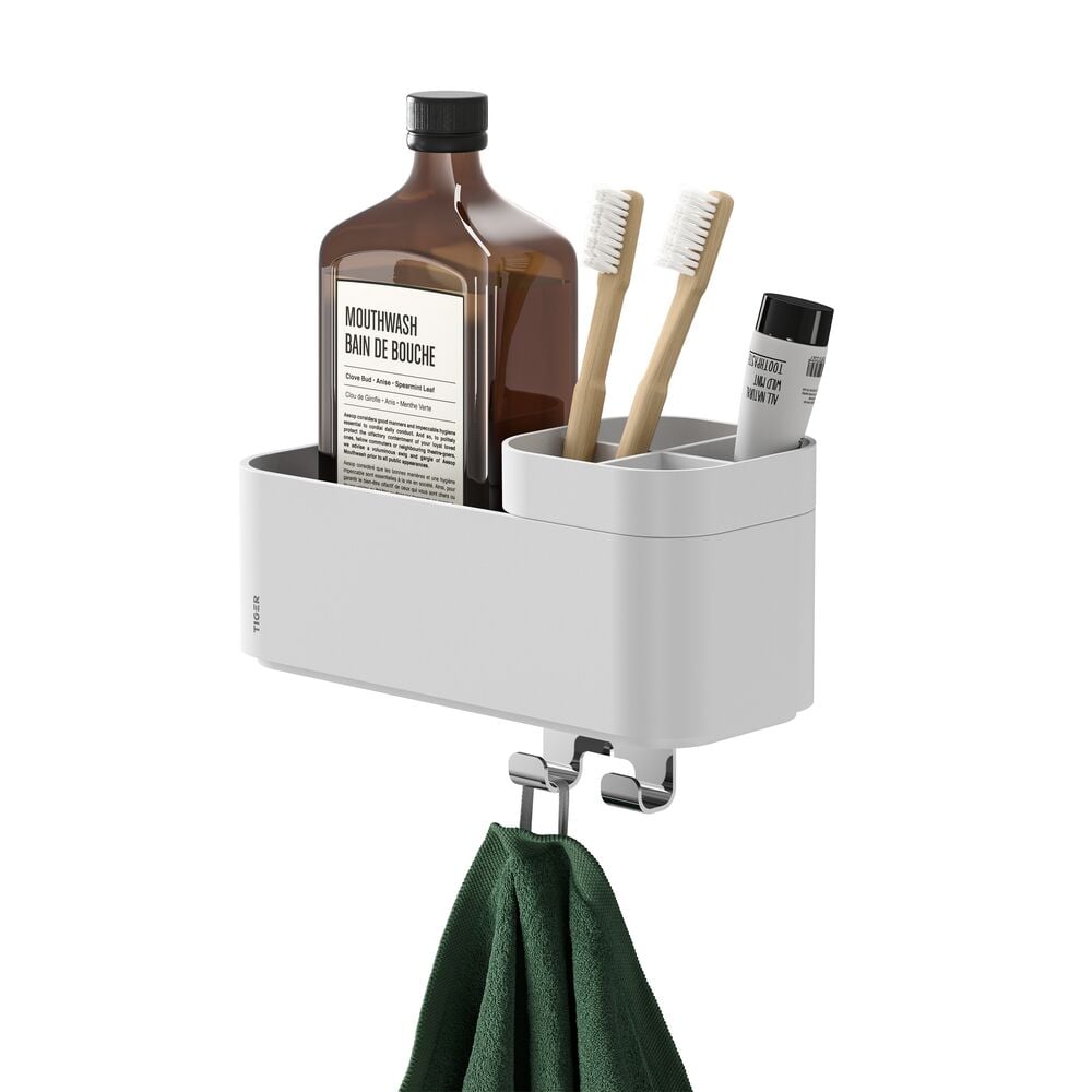 TIGER 800375 2 STORE BEYAZ ASKILI ÇOK AMAÇLI DUŞ SEPETİ 25 CM501.02.0116828Banyo AksesuarlarıTIGER