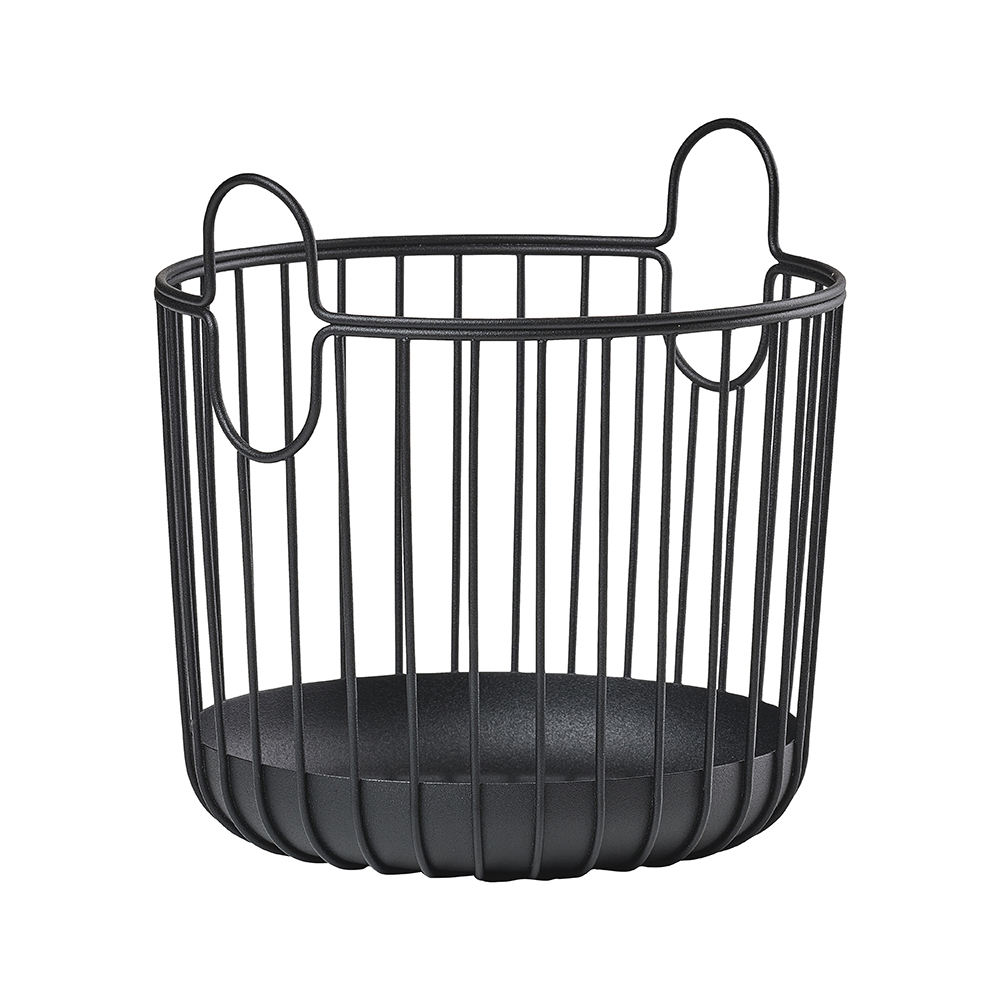 ZONE 28262 INU ÇOK AMAÇLI SEPET 20X20 CM SİYAH RENK 5722000282624501.03.0116218Tuvalet Fırçaları - Çöp Kovaları - SepetlerZONE DENMARK