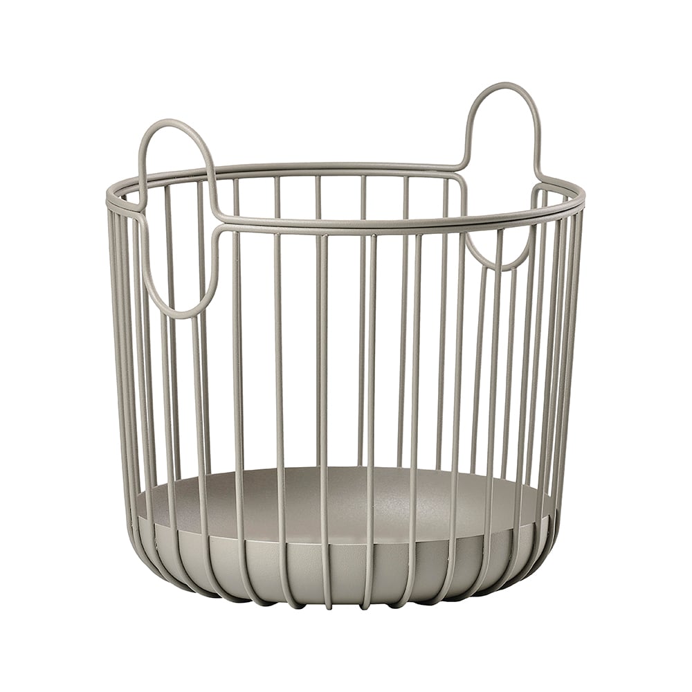 ZONE 28264 INU ÇOK AMAÇLI SEPET 20X20 CM BOZ KAHVERENGİ 5722000282648501.03.0116220Tuvalet Fırçaları - Çöp Kovaları - SepetlerZONE DENMARK
