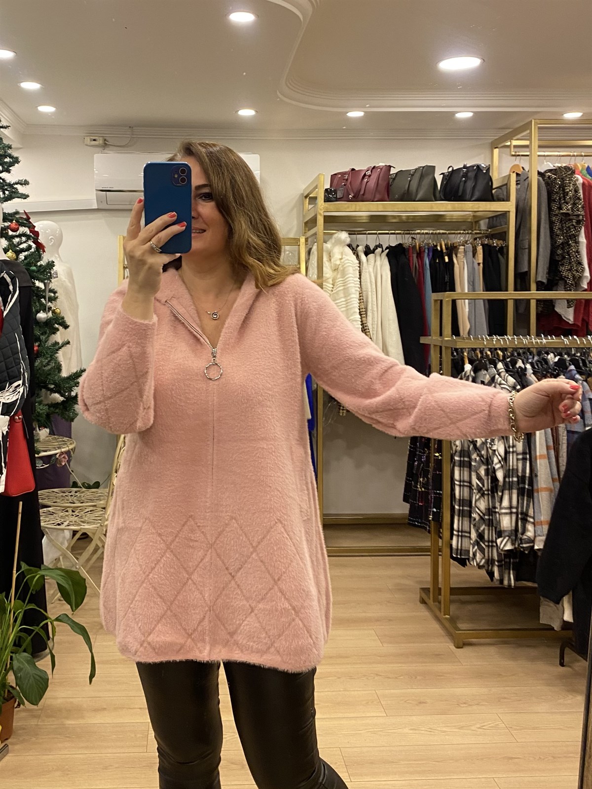 Angora Kaban 1668 Pembe