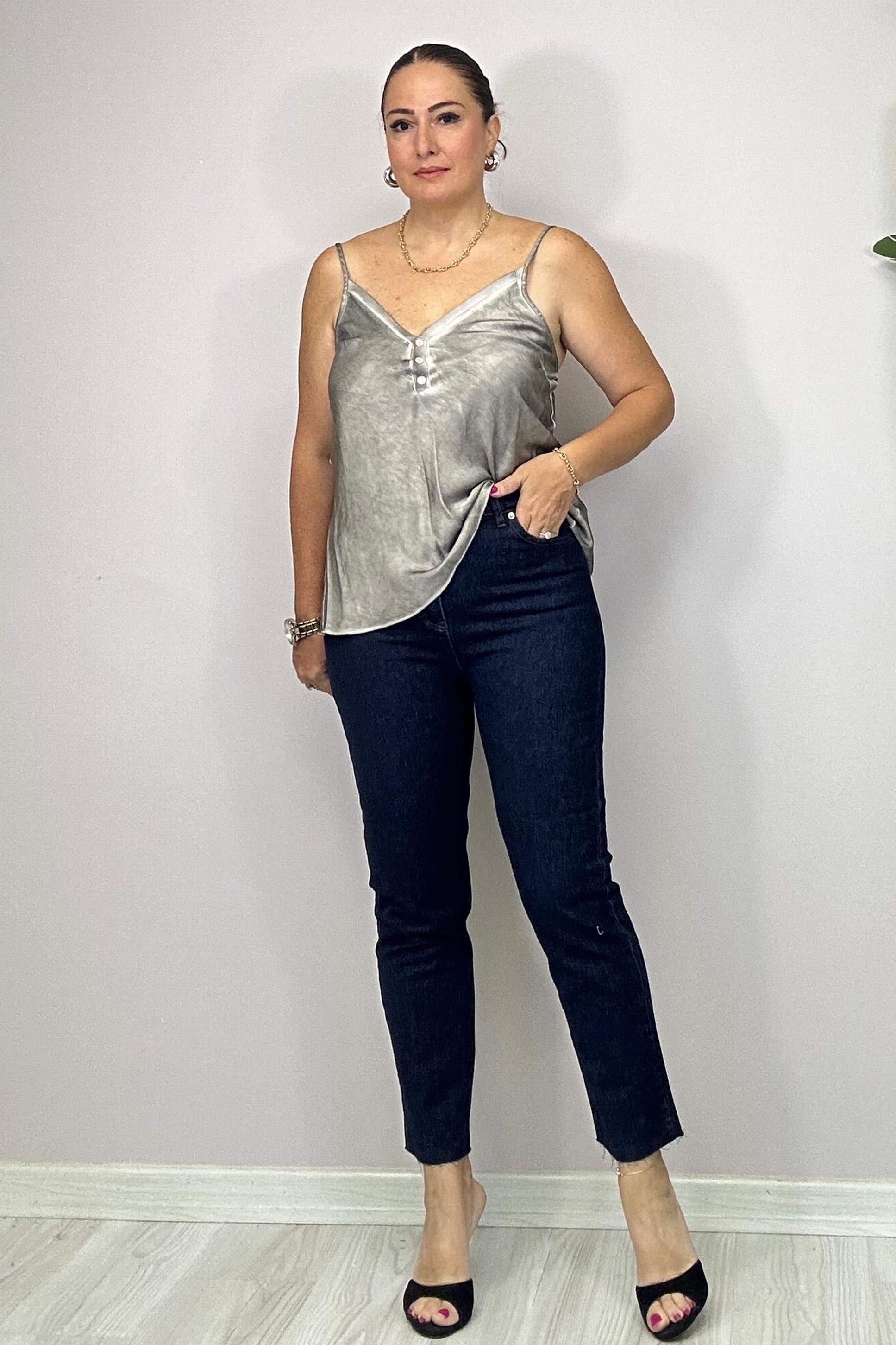 Arolina Jean Pantolon Lacivert