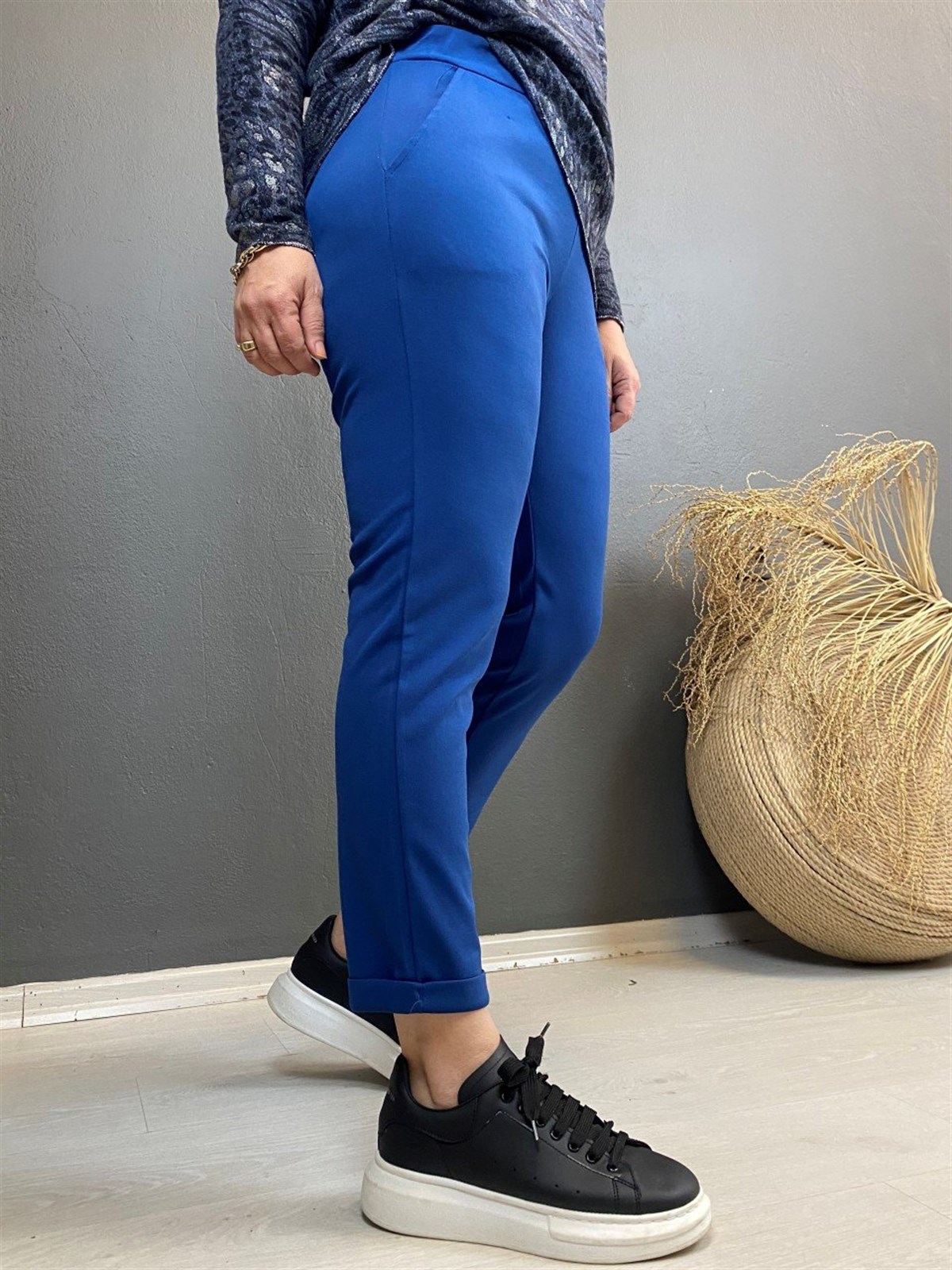 Duble Paça Kumaş Pantalon