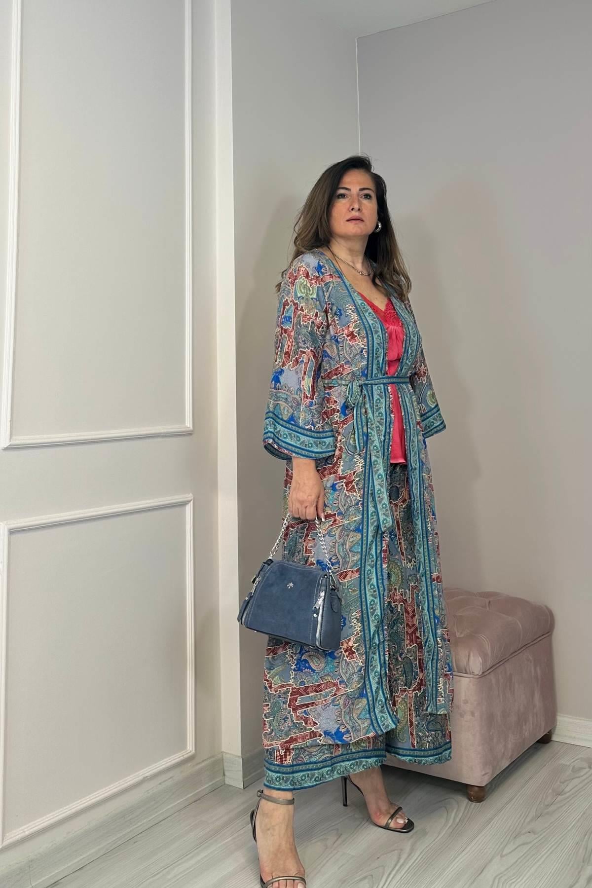 Kimono Takım Yeşil