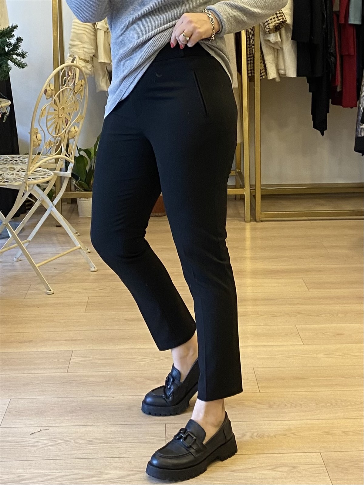 Kumaş Pantolon Siyah