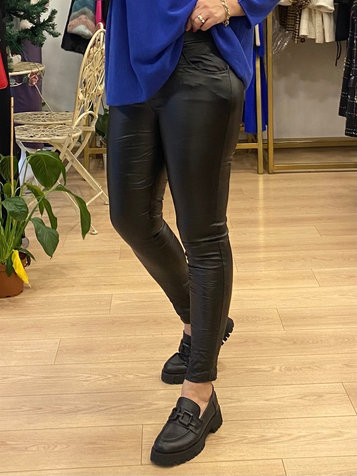 Mumlu Pantolon Siyah