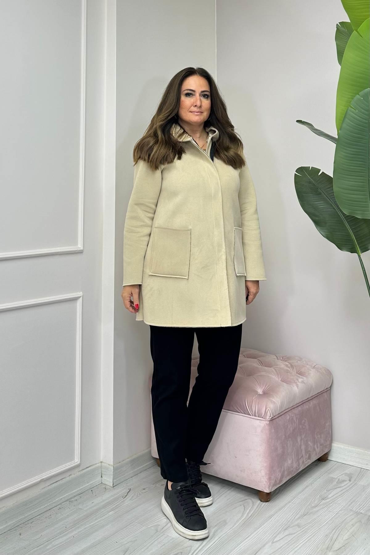 Pofuduk Hırka Taş Rengi