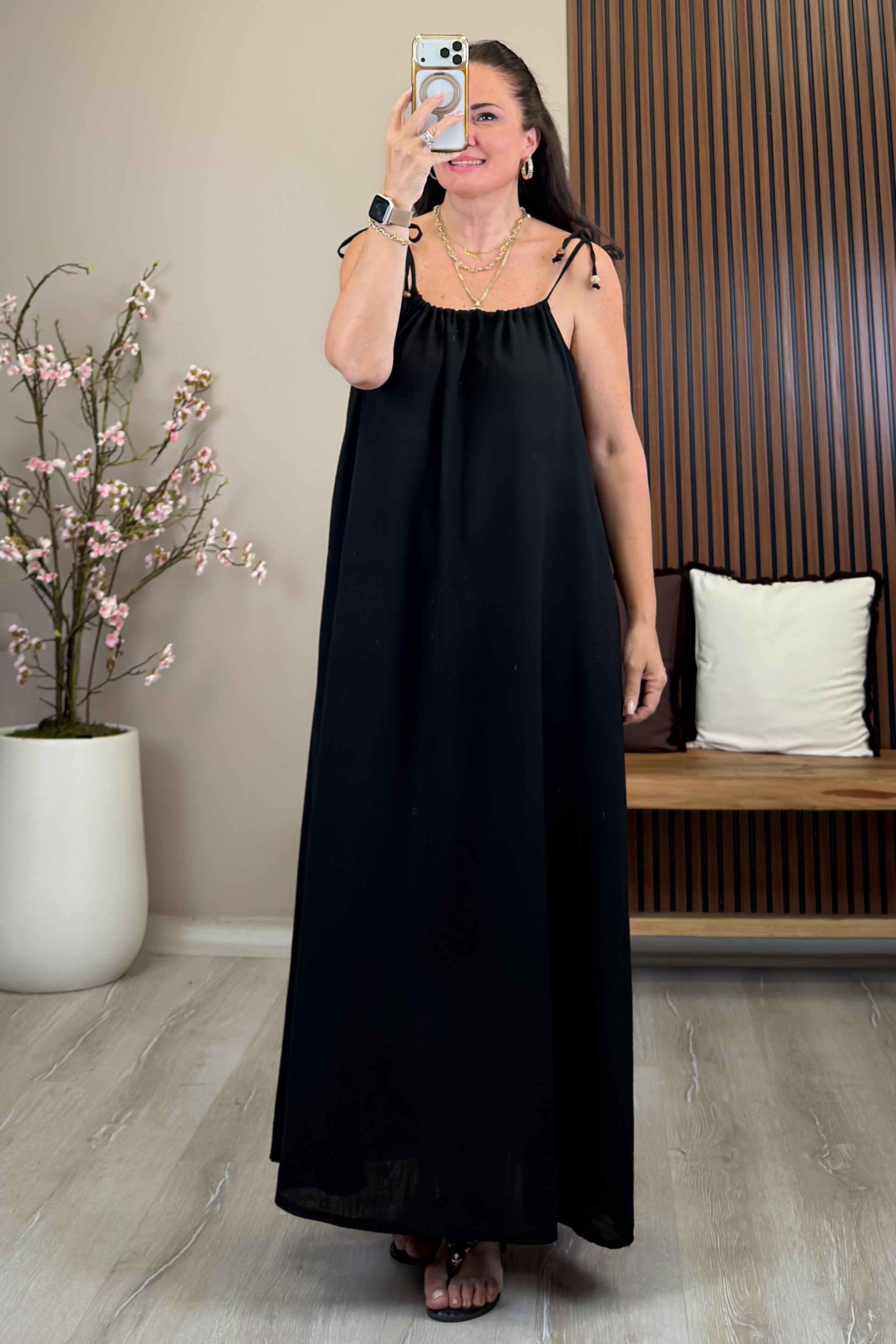 Layla Elbise Siyah
