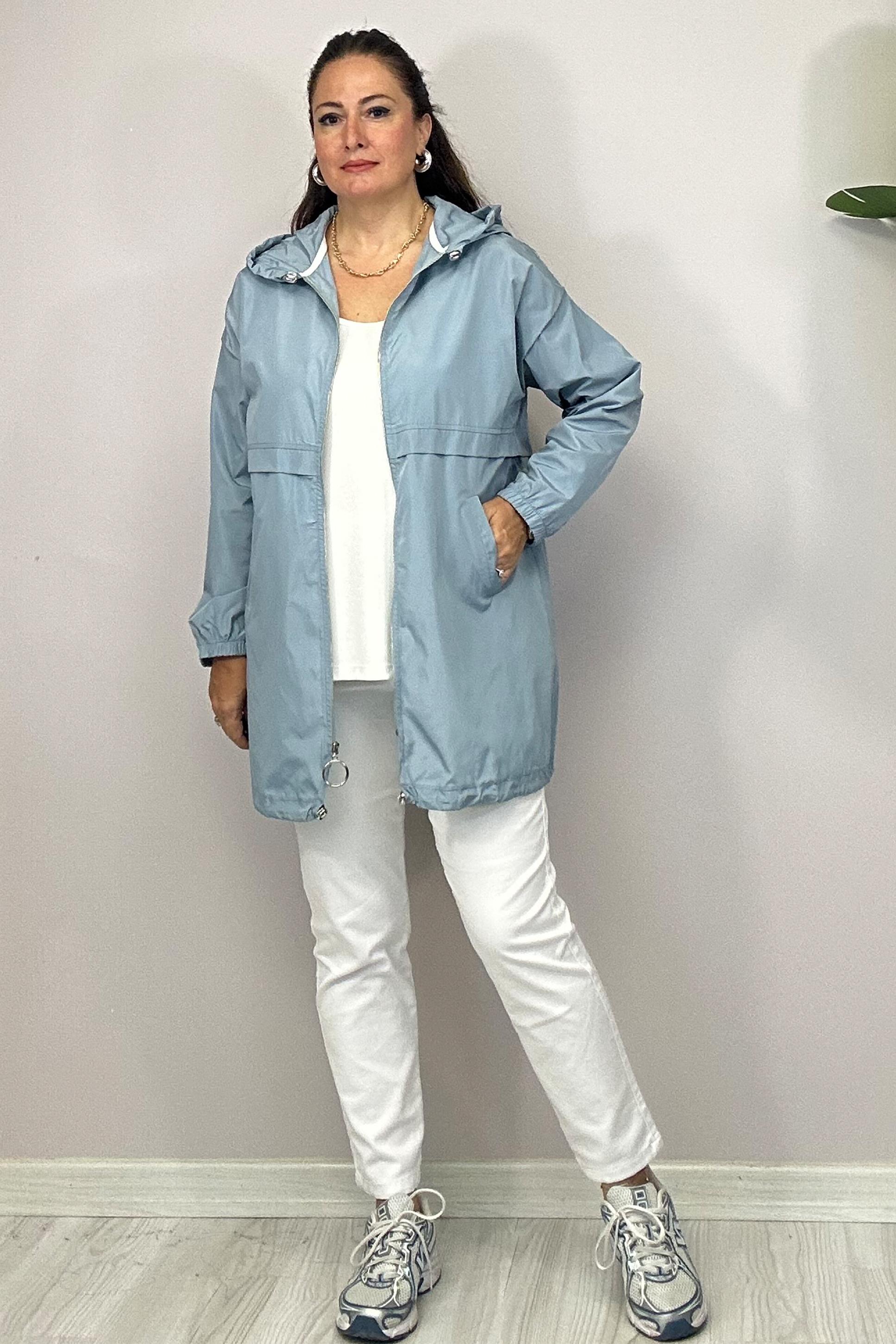 Rista Trençkot Mint Yeşili