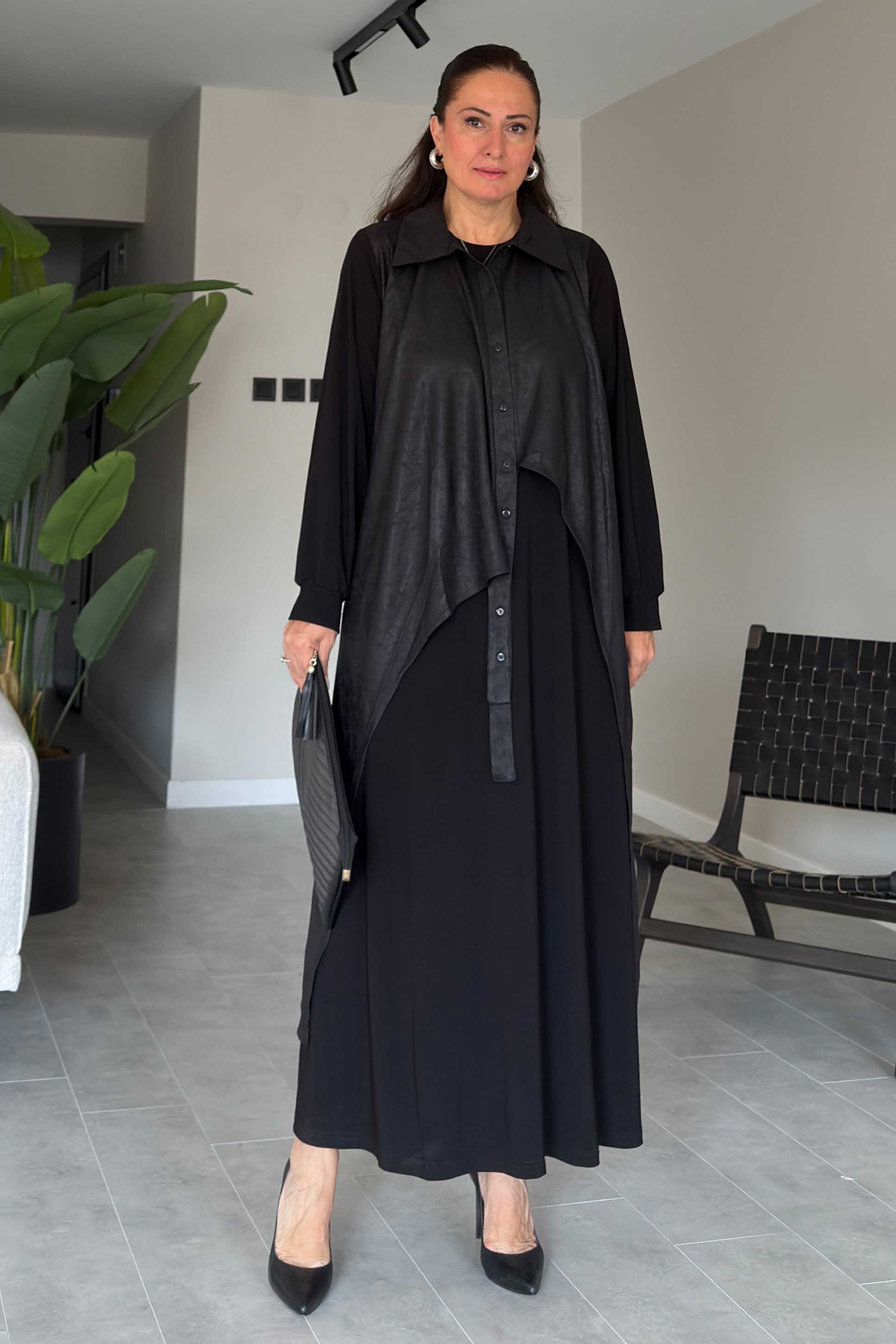 Belisa Elbise Siyah