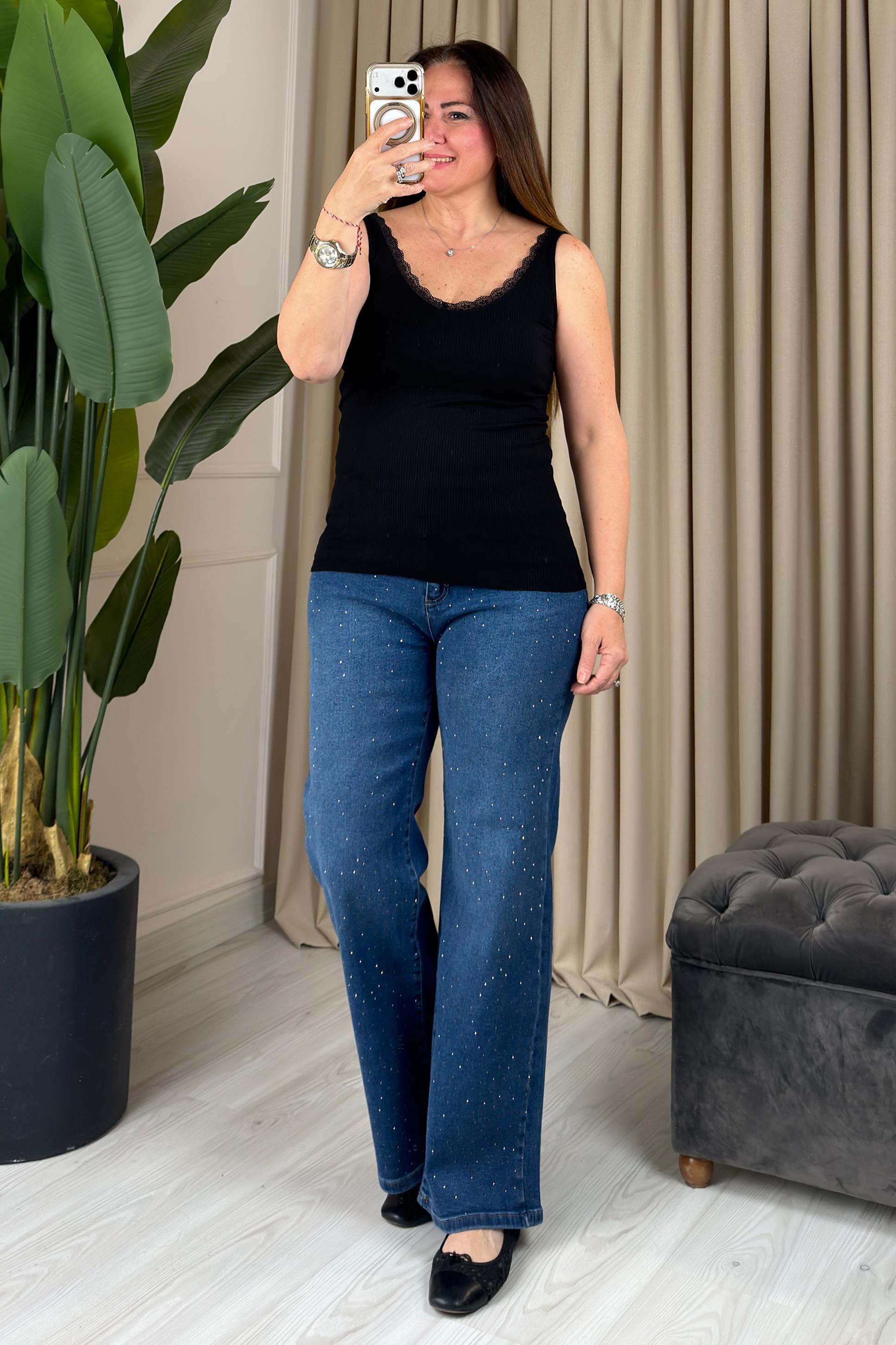 Silenna Askılı Bluz Siyah