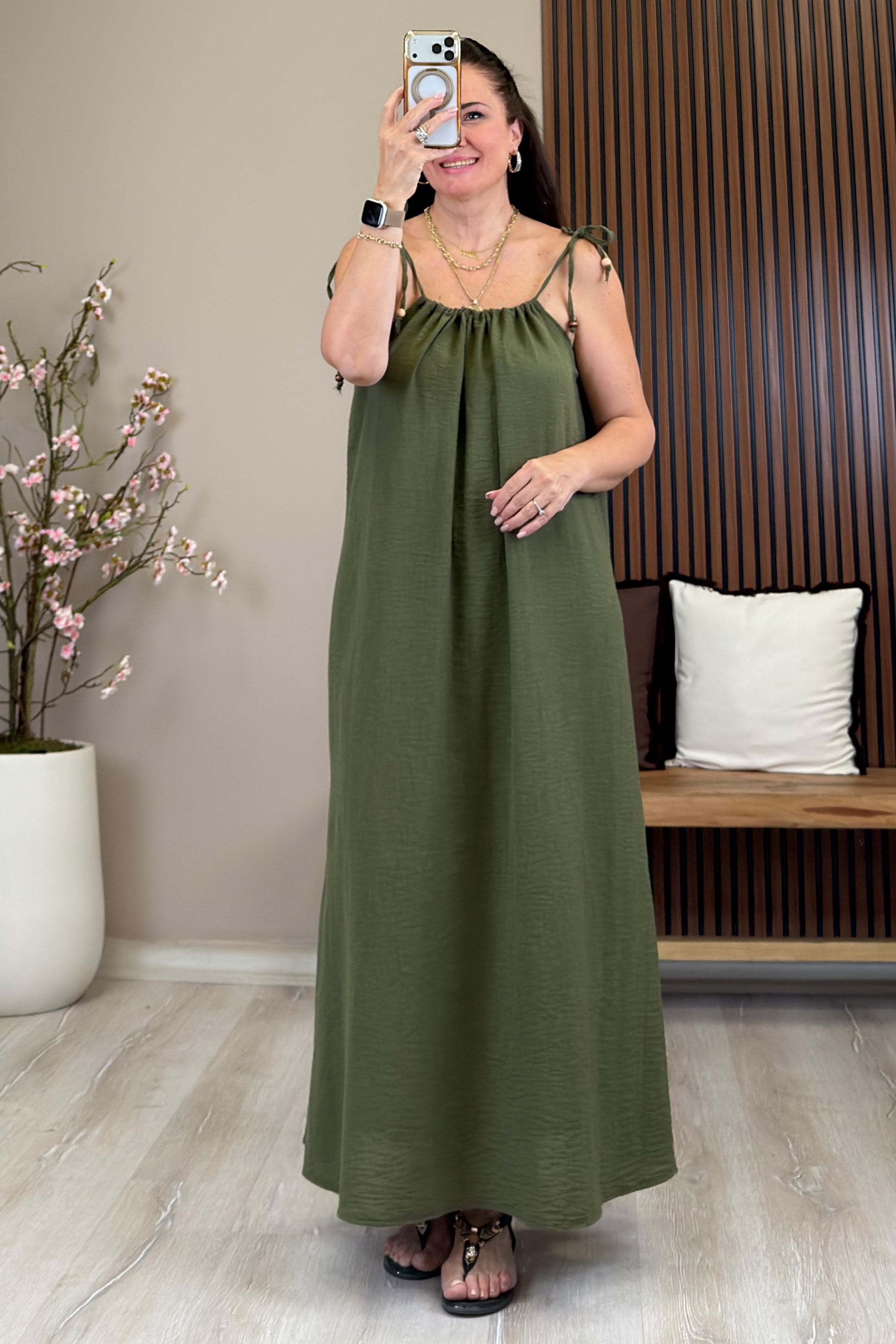 Layla Elbise Yeşil
