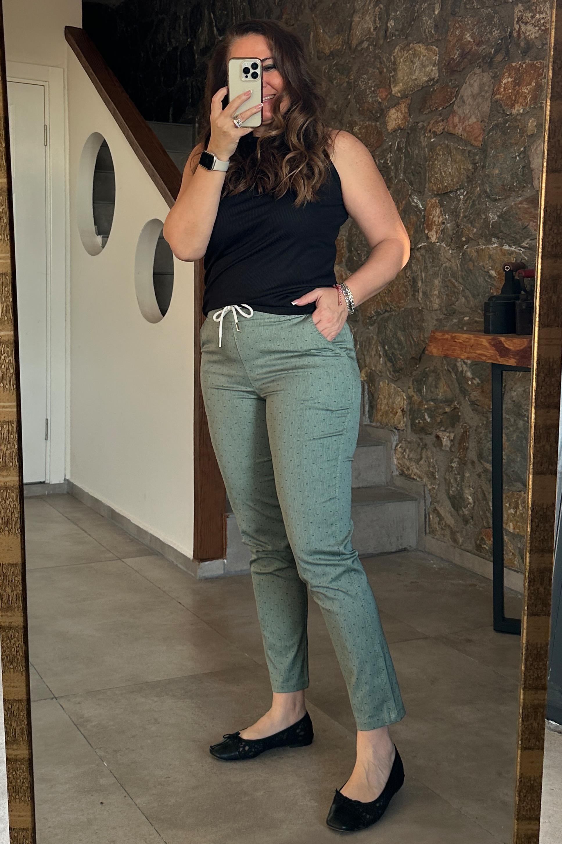 İsabella Pantolon Yeşil