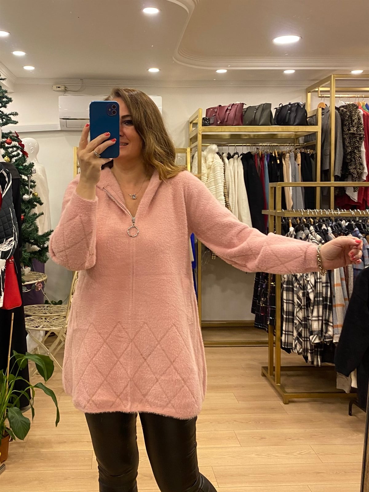 Angora Kaban 1668 Pembe
