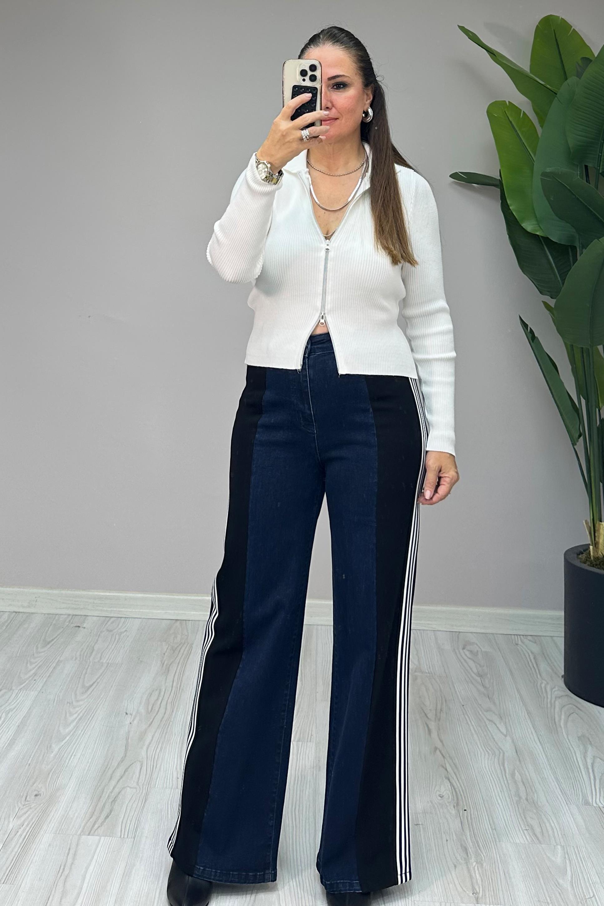 Jogger Kot Pantolon Lacivert