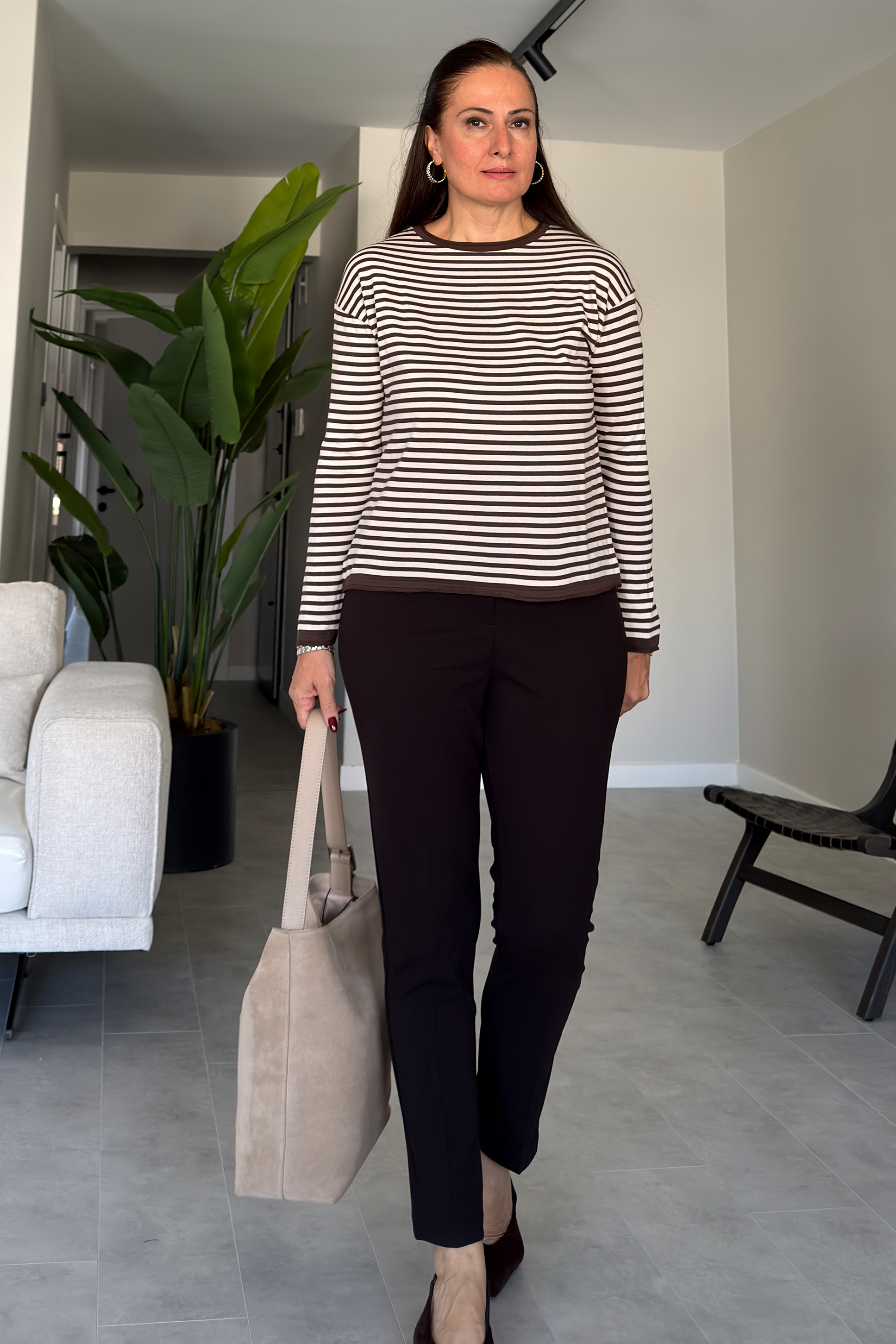 Clara Bluz Kahverengi