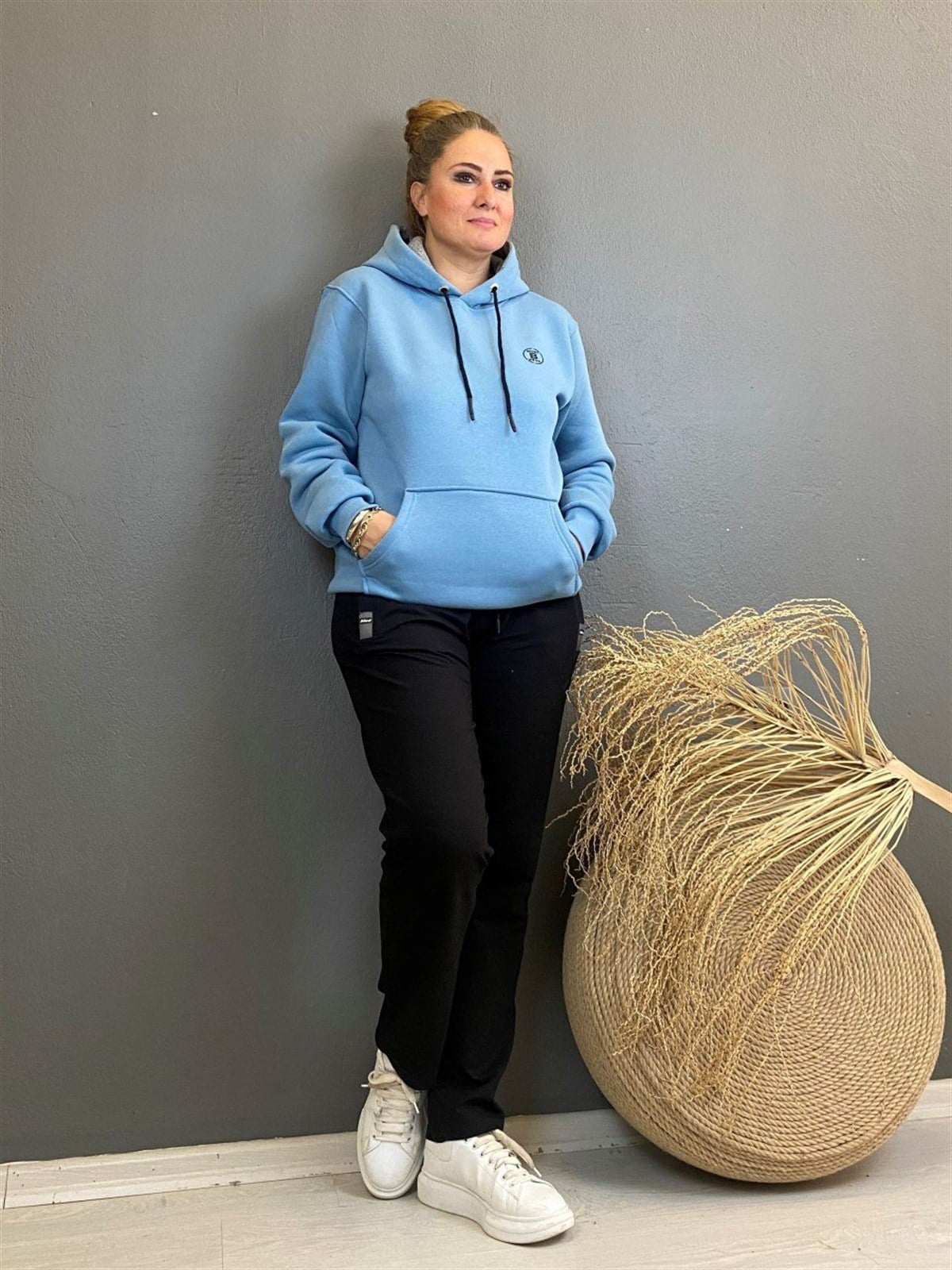 Kapüşonlu Unisex Eşofman Takım