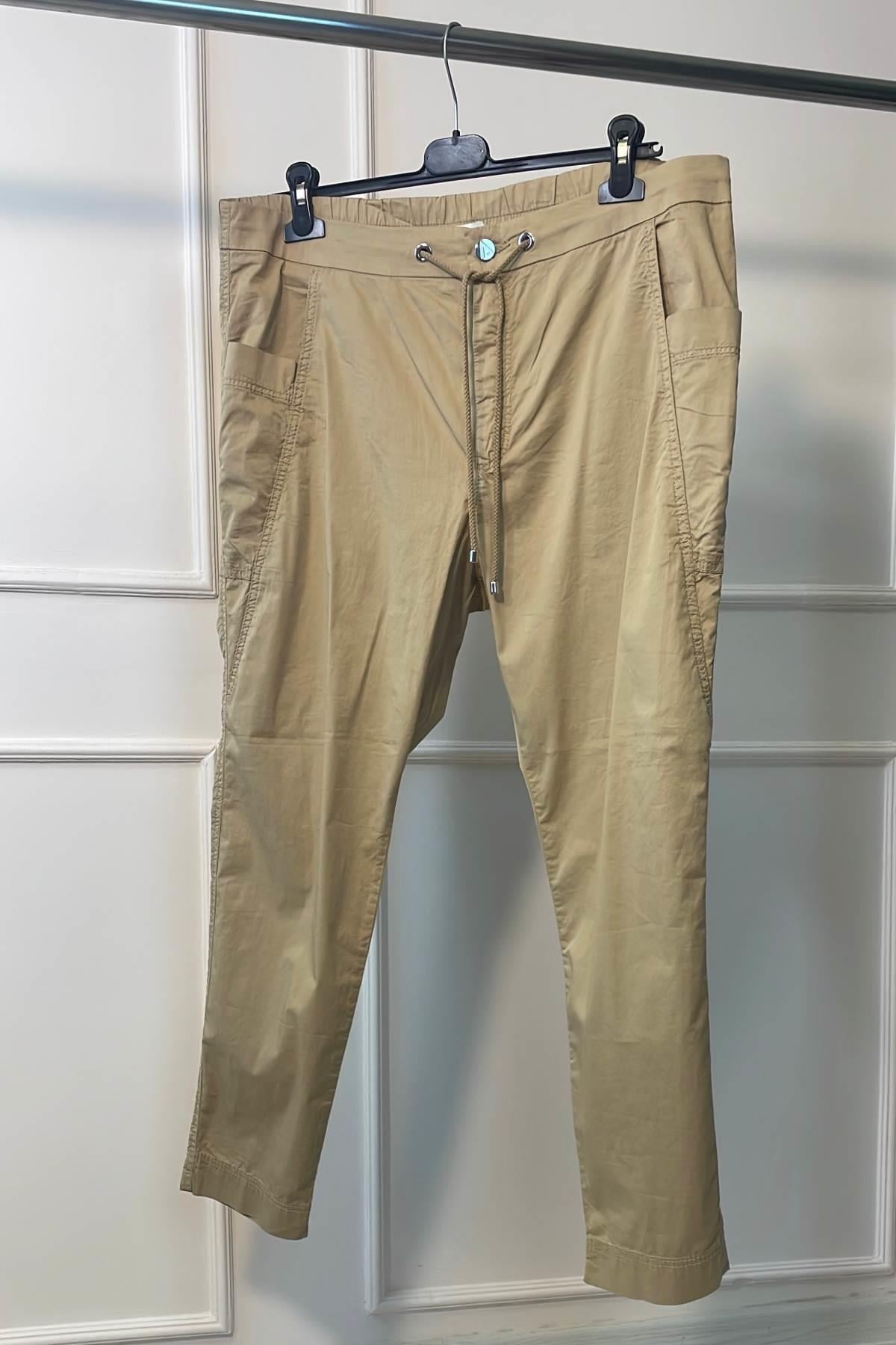 Paraşüt Kumaş Pantolon Taş Rengi