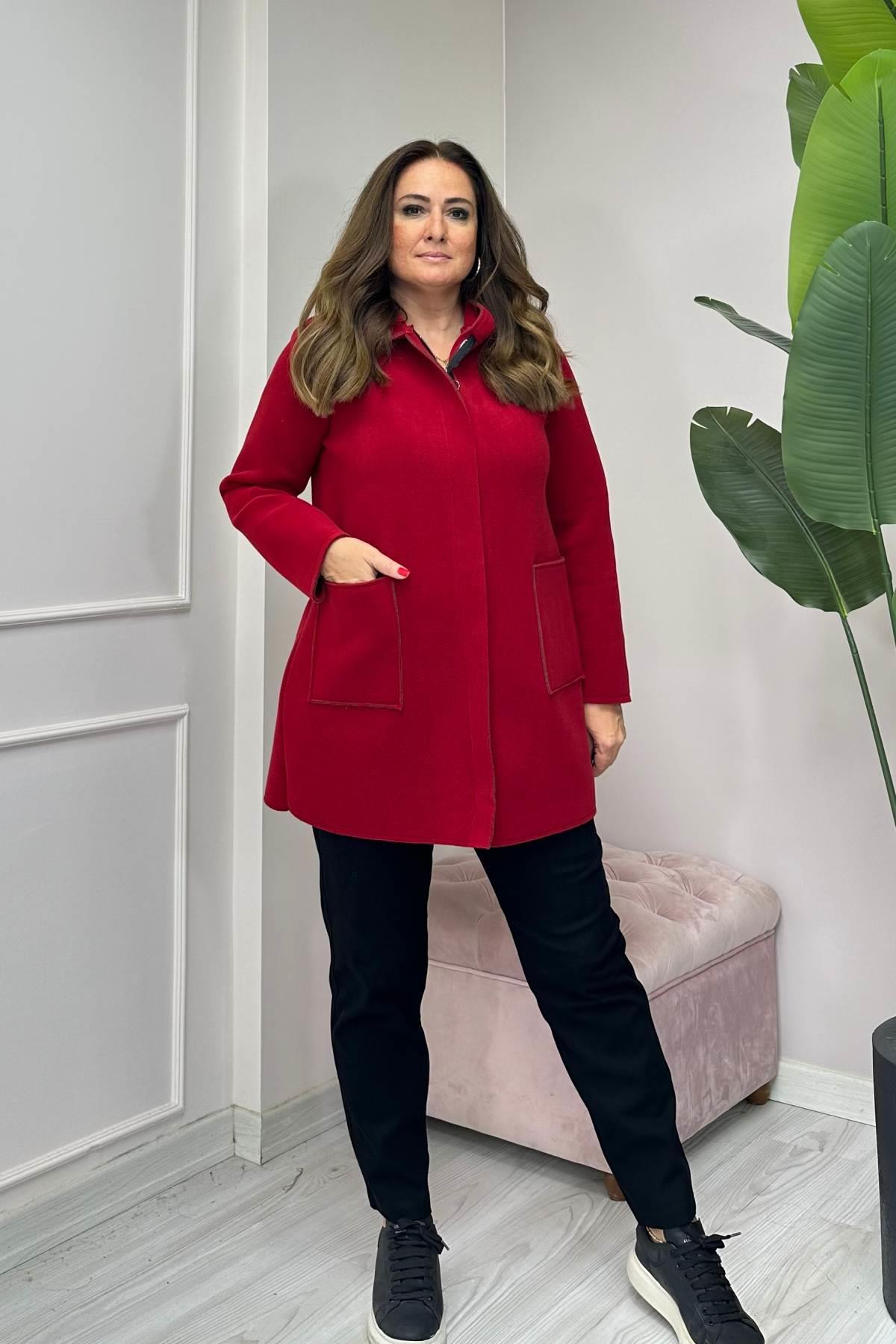 Pofuduk Hırka Kırmızı