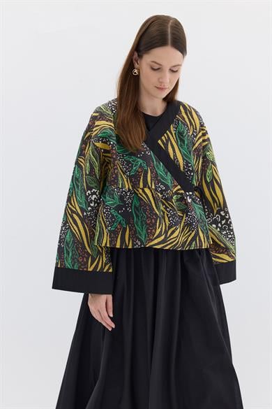 Gofre Desenli Kimono