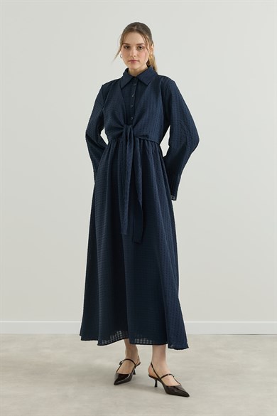 Viona Nakışlı Gömlek Etek Vual Takım Krem