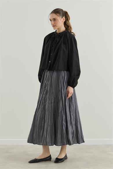 Vual Astarlı Kraş Etek Füme