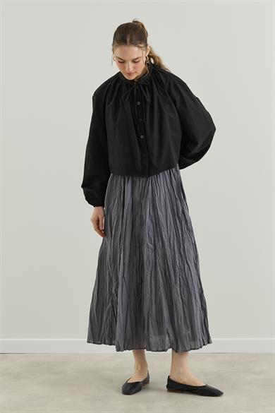 Vual Astarlı Kraş Etek Füme