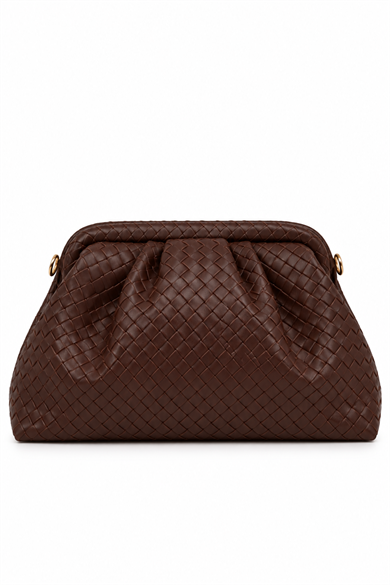 Viona Woven Pouch Çanta