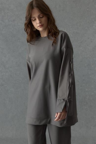 Çelik İnterlok Fiyonk Detaylı Takım Füme