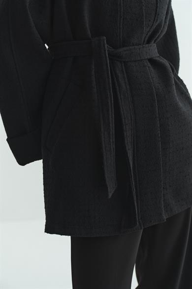 Tüvit Kimono Siyah
