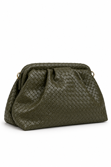 Viona Woven Pouch Çanta