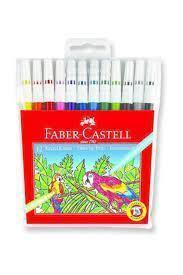 Faber Castell Keçeli Kalem 12'Li Yıkanabilir