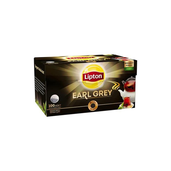 Lipton Demlik Poşet Çay Earl Grey 3,2Gr 100 Lü